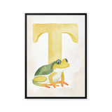 Bogstavsplakat - T for tudse