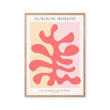 Floraisons Abstraites - Coral Pink