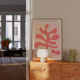 Floraisons Abstraites - Coral Pink