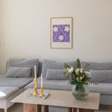 Floral design for printed textile