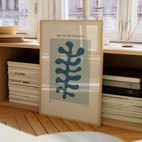 Papier Découpé Minimaliste - Dusk Blue