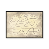 Rhythmic Lines Dance Abstraction