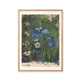 Wild Roses and Irises