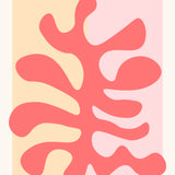 Floraisons Abstraites - Coral Pink