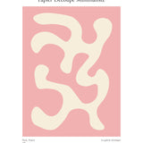 Papier Découpé Minimaliste - Light Pink