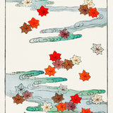 Autumn and water illustration