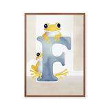 Bogstavsplakat - F for frø
