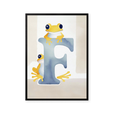 Bogstavsplakat - F for frø