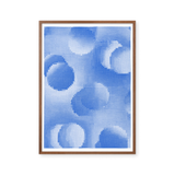 Endleaves of Art - blue