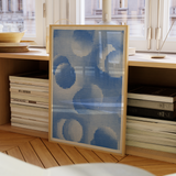 Endleaves of Art - blue