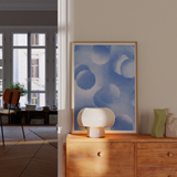 Endleaves of Art - blue
