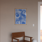 Endleaves of Art - blue