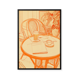 Notes dans un café
