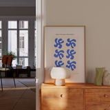 Papier Découpé Minimaliste - Blue