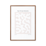 Papier Découpé Minimaliste - Light Beige