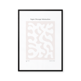 Papier Découpé Minimaliste - Light Beige