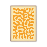 Papiers Découpés - Orange Beige
