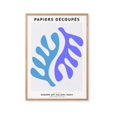 Papiers Découpés - Purple Blue