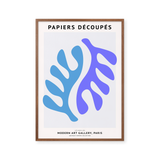 Papiers Découpés - Purple Blue