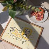 Still life with fish