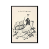 Un plateau de fromages français