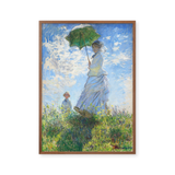 Woman with a Parasol - Madame Monet and Her Son