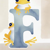 Bogstavsplakat - F for frø