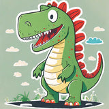 T-Rexens muntre morgen