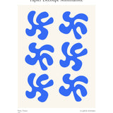 Papier Découpé Minimaliste - Blue